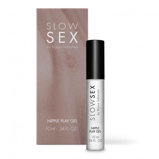 Возбуждающий гель для сосков Slow Sex Nipple Play Gel - 10 мл. - Bijoux Indiscrets - купить с доставкой в Москве