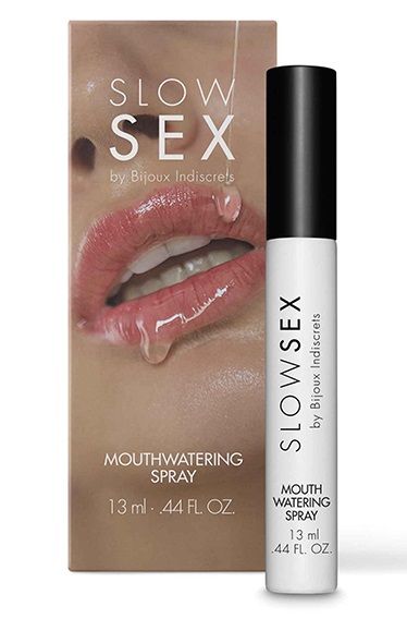 Спрей для усиления слюноотделения Slow Sex Mouthwatering Spray - 13 мл. - Bijoux Indiscrets - купить с доставкой в Москве