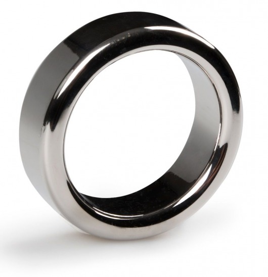 Серебристое эрекционное кольцо Heavy Cock Ring Size L - EDC - в Москве купить с доставкой