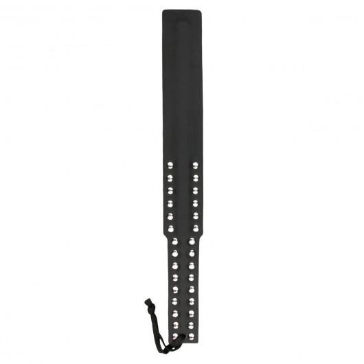 Черная шлепалка Spanking Paddle - 45 см. - EDC Wholesale - купить с доставкой в Москве