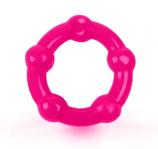Розовое малоэластичное эрекционное кольцо - Brazzers - в Москве купить с доставкой