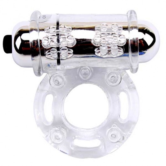 Прозрачное вибрирующее кольцо Stay Hard - Chisa - в Москве купить с доставкой