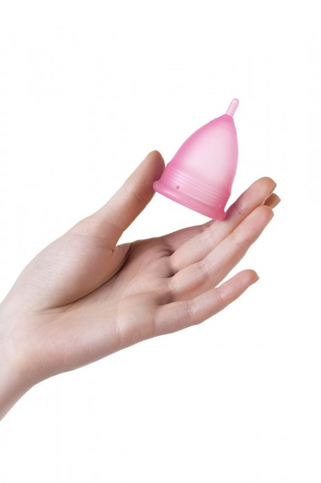 Розовая менструальная чаша - размер L - Штучки-дрючки - купить с доставкой в Москве