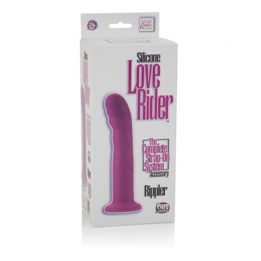 Фаллоимитатор-насадка Rippler на присоске - 18,5 см. - California Exotic Novelties - купить с доставкой в Москве