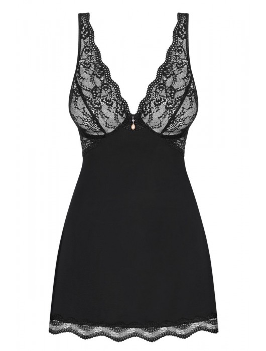 Cорочка бэби-долл Luvae с кружевом - Obsessive купить с доставкой