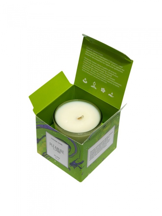 Массажная свеча Eclipse с ароматом сосны - 50 мл. - Pleasure Lab - купить с доставкой в Москве