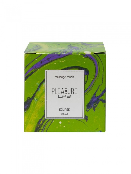 Массажная свеча Eclipse с ароматом сосны - 50 мл. - Pleasure Lab - купить с доставкой в Москве