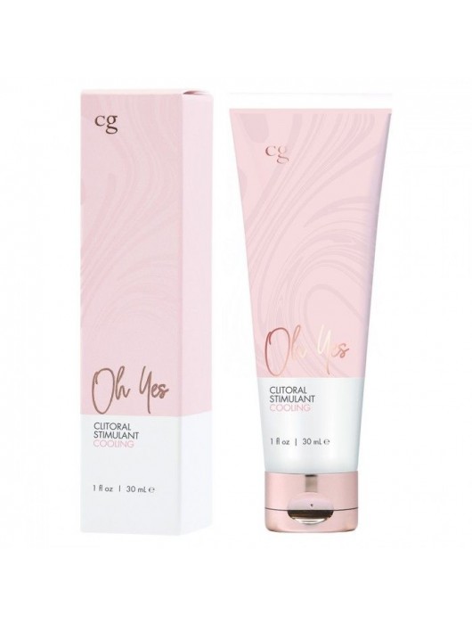 Стимулирующий крем для клитора с эффектом охлаждения Oh Yes - 30 мл. - CG - купить с доставкой в Москве