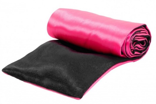 Черно-розовая атласная лента для связывания - 1,4 м. - Джага-Джага - купить с доставкой в Москве