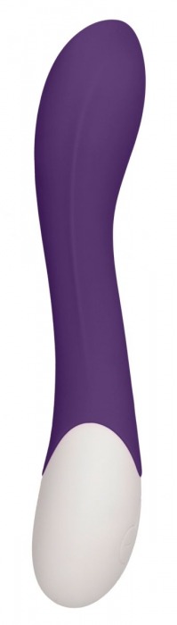 Фиолетовый вибратор G Spice с функцией нагрева - 20,8 см. - Shots Media BV