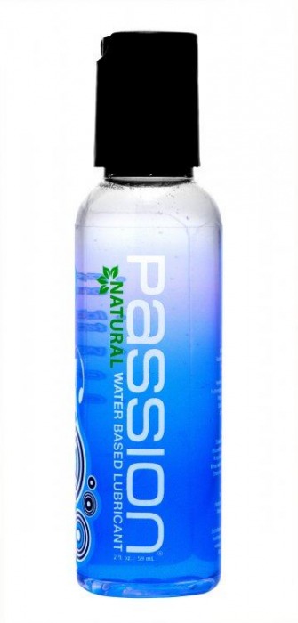 Смазка на водной основе Passion Natural Water-Based Lubricant - 59 мл. - XR Brands - купить с доставкой в Москве