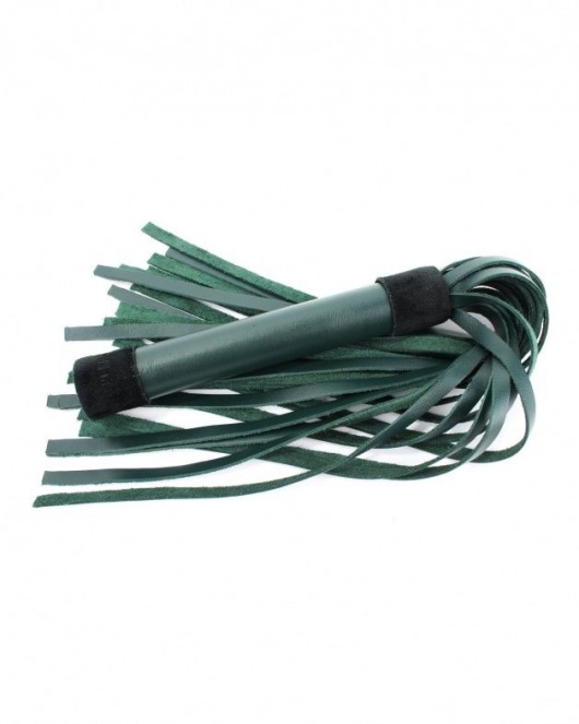 Плеть изумрудного цвета Ladys Arsenal с гладкой ручкой - 45 см. - БДСМ Арсенал - купить с доставкой в Москве