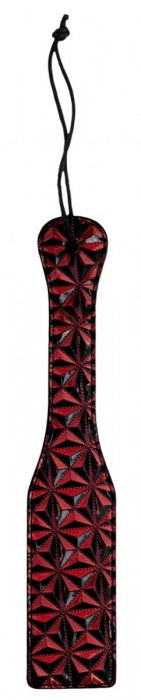 Красно-черная шлепалка Luxury Paddle - 31,5 см. - Shots Media BV - купить с доставкой в Москве