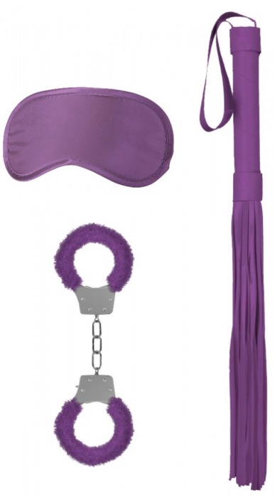 Фиолетовый набор для бондажа Introductory Bondage Kit №1 - Shots Media BV - купить с доставкой в Москве