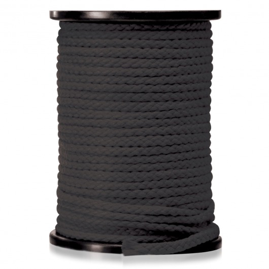 Черная веревка для связывания Bondage Rope - 60,9 м. - Pipedream - купить с доставкой в Москве