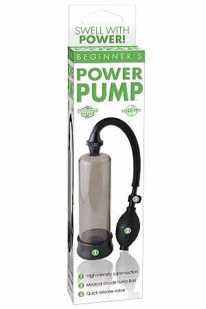 Дымчатая мужская помпа Beginner s Power Pump - Pipedream - в Москве купить с доставкой