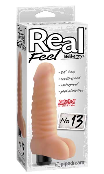Вибратор REAL FEEL №13 - 19 см. - Pipedream