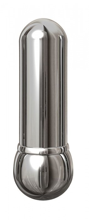 Алюминиевый вибратор SILVER SMALL - 7,5 см. - Pipedream