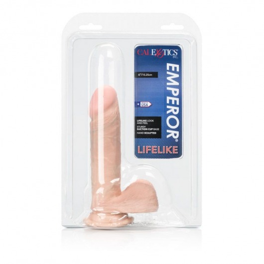 Фаллоимитатор-реалистик на присоске The Emperors  6  - 19 см. - California Exotic Novelties