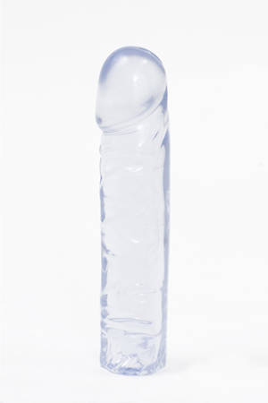 Фаллоимитатор гелевый Сristal Jellies - 19 см. - Doc Johnson