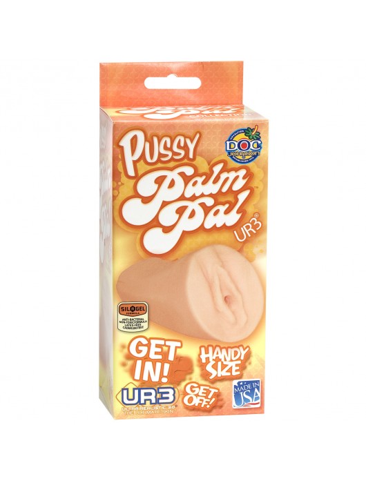 Мастурбатор-вагина Palm Pal Natural ULTRASKYN Masturbator Pussy - Doc Johnson - в Москве купить с доставкой