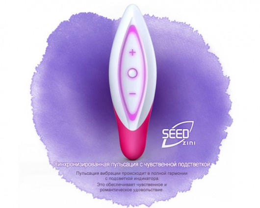 Золотой с черным вибромассажер ZINI SEED - ZINI