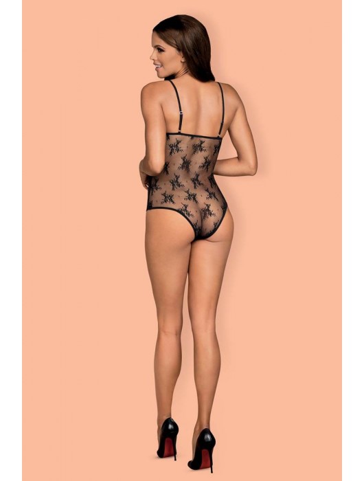 Пикантное боди Jennifairy с орнаментом - Obsessive купить с доставкой