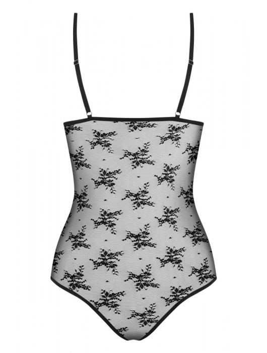 Пикантное боди Jennifairy с орнаментом - Obsessive купить с доставкой