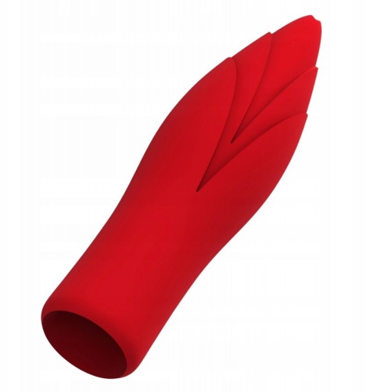 Красный клиторальный стимулятор SIRONA - 10 см. - Dream Toys