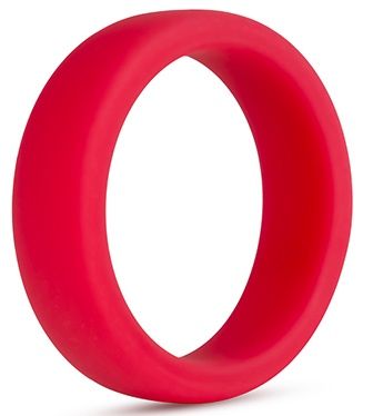 Красное эрекционное кольцо Silicone Go Pro Cock Ring - Blush Novelties - в Москве купить с доставкой