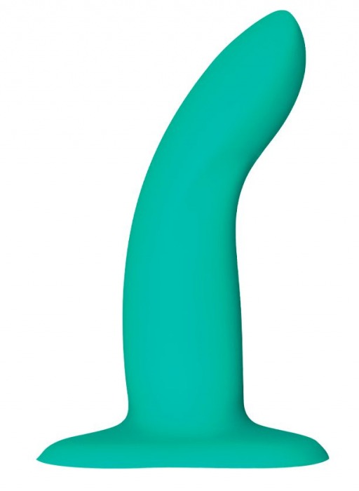 Зеленый гнущийся фаллоимитатор Limba Flex S - 12 см. - Fun Factory