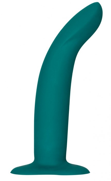 Зеленый гнущийся фаллоимитатор Limba Flex M - 18 см. - Fun Factory