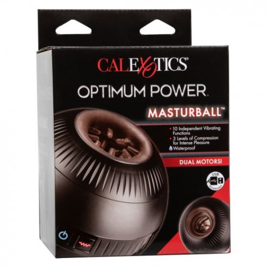 Двусторонний мастурбатор Optimum Power Masturball - California Exotic Novelties - в Москве купить с доставкой