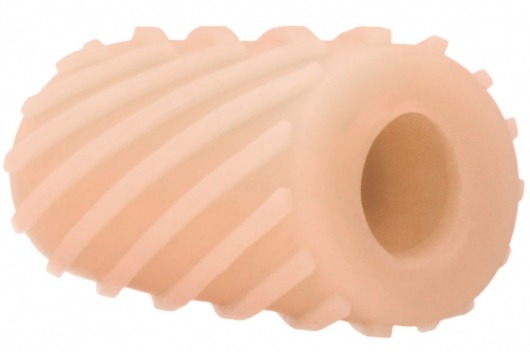 Телесный миниатюрный двухсторонний мастурбатор Self Lubrication Pocket Masturbator - Shots Media BV - в Москве купить с доставкой