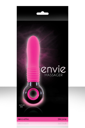 Розовый вибратор ENVIE SMOOTH - NS Novelties