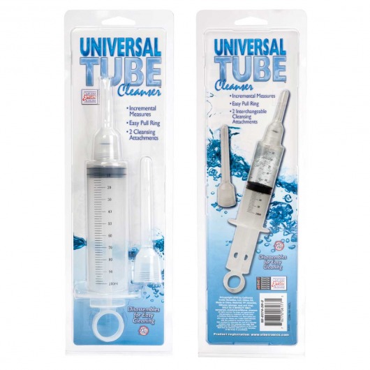 Шприц для введения любриканта Universal Tube Cleanser - California Exotic Novelties