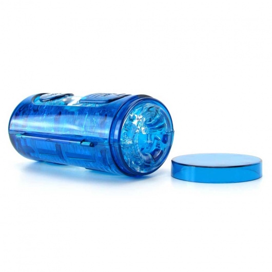 Голубой гелевый супер-мастурбатор JackMaster Masturbator - California Exotic Novelties - в Москве купить с доставкой