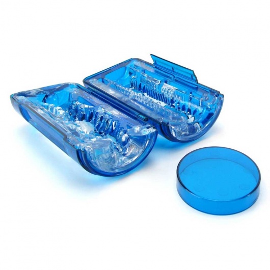 Голубой гелевый супер-мастурбатор JackMaster Masturbator - California Exotic Novelties - в Москве купить с доставкой