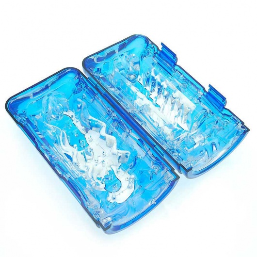 Голубой гелевый супер-мастурбатор JackMaster Masturbator - California Exotic Novelties - в Москве купить с доставкой