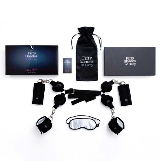 Комплект бондажа Under The Bed Restraints Kit - Fifty Shades of Grey - купить с доставкой в Москве