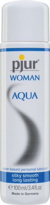 Лубрикант на водной основе pjur WOMAN Aqua - 100 мл. - Pjur - купить с доставкой в Москве