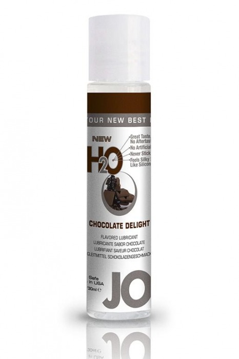 Ароматизированный лубрикант JO Flavored Chocolate Delight - 30 мл. - System JO - купить с доставкой в Москве