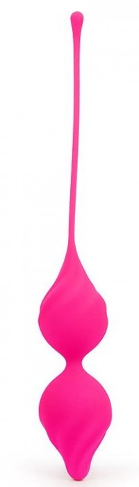 Ярко-розовые вагинальные шарики со смещенным центром тяжести - Cosmo