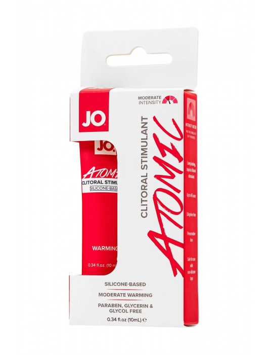 Возбуждающий гель для клитора мощного действия JO CLITORAL ATOMIC - 10 мл. - System JO - купить с доставкой в Москве