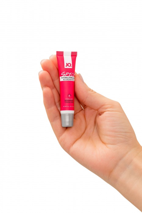 Возбуждающий гель для клитора сильного действия JO SPICY CLITORAL GEL - 10 мл. - System JO - купить с доставкой в Москве
