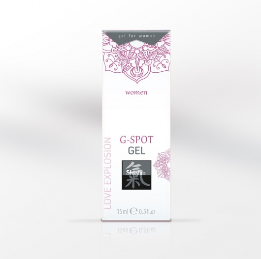 Возбуждающий интимный гель G-SPOT GEL - 15 мл. - Shiatsu - купить с доставкой в Москве