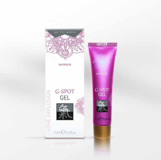 Возбуждающий интимный гель G-SPOT GEL - 15 мл. - Shiatsu - купить с доставкой в Москве