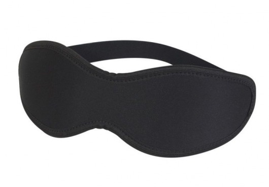 Неопреновая черная маска на глаза - Sitabella - купить с доставкой в Москве