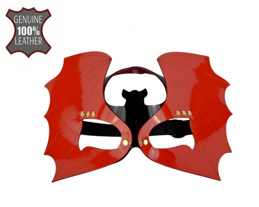 Красно-черная лаковая маска  Летучая мышь - Sitabella - купить с доставкой в Москве