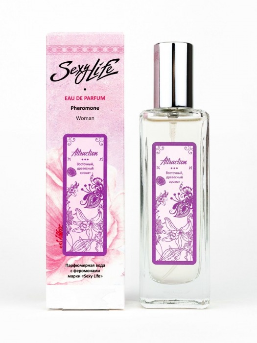 Женская парфюмерная вода с феромонами Sexy Life Attraction - 30 мл. -  - Магазин феромонов в Москве
